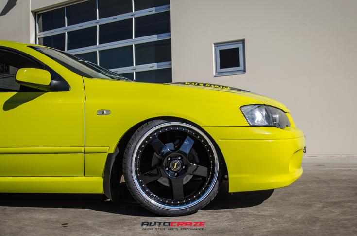 FORD FALCON FR BLACK MACHINED LIP